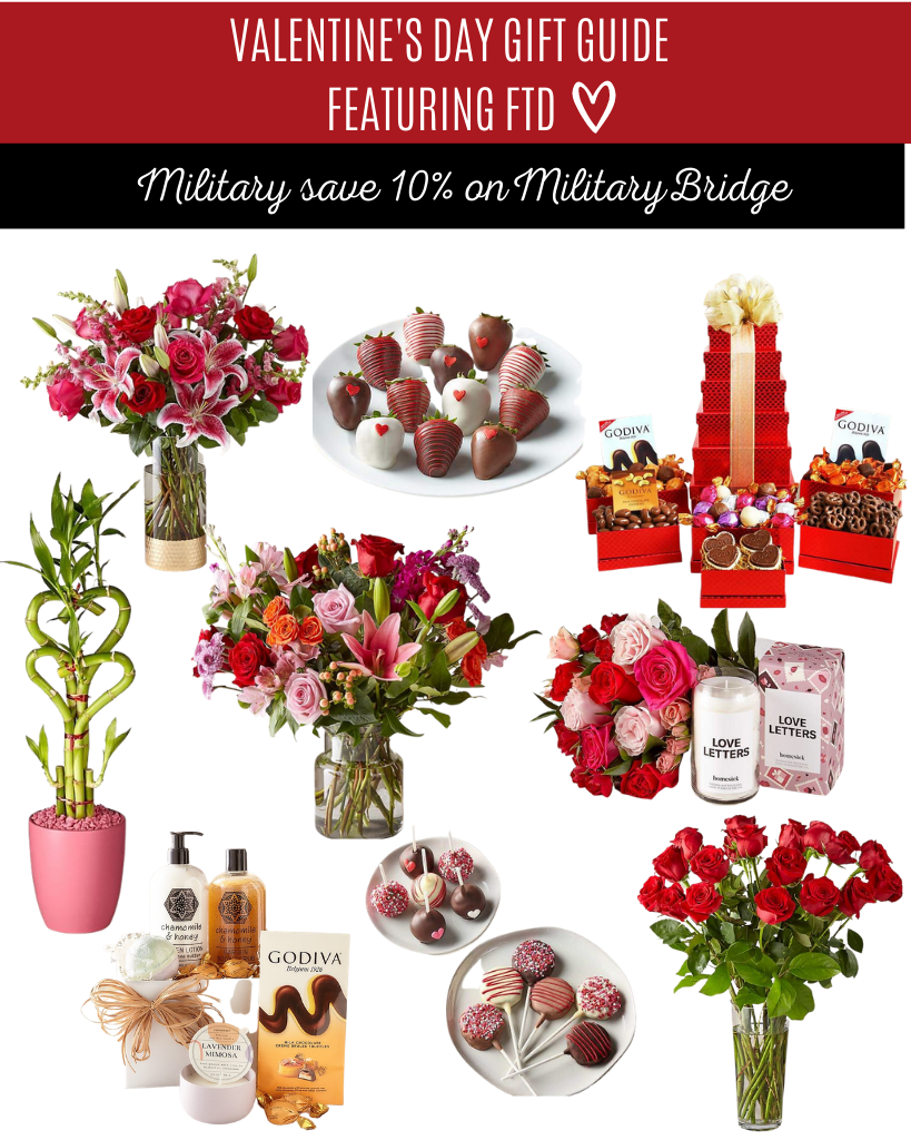 MilitaryBridge & FTD partner to offer military savings on Valentine's Day flowers & gifts